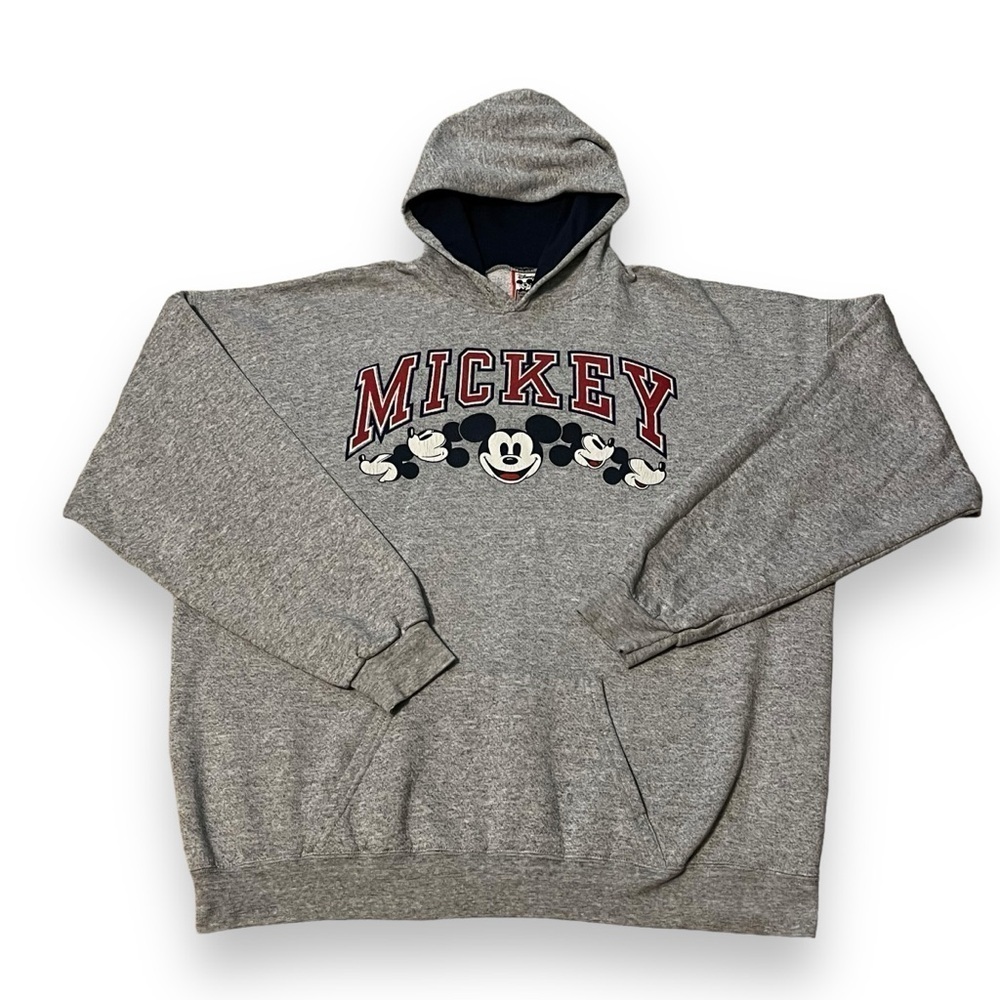 Vintage Disney Designs Hoodie Sweatshirt Unisex XXL Mickey Mouse Made in USA 90s